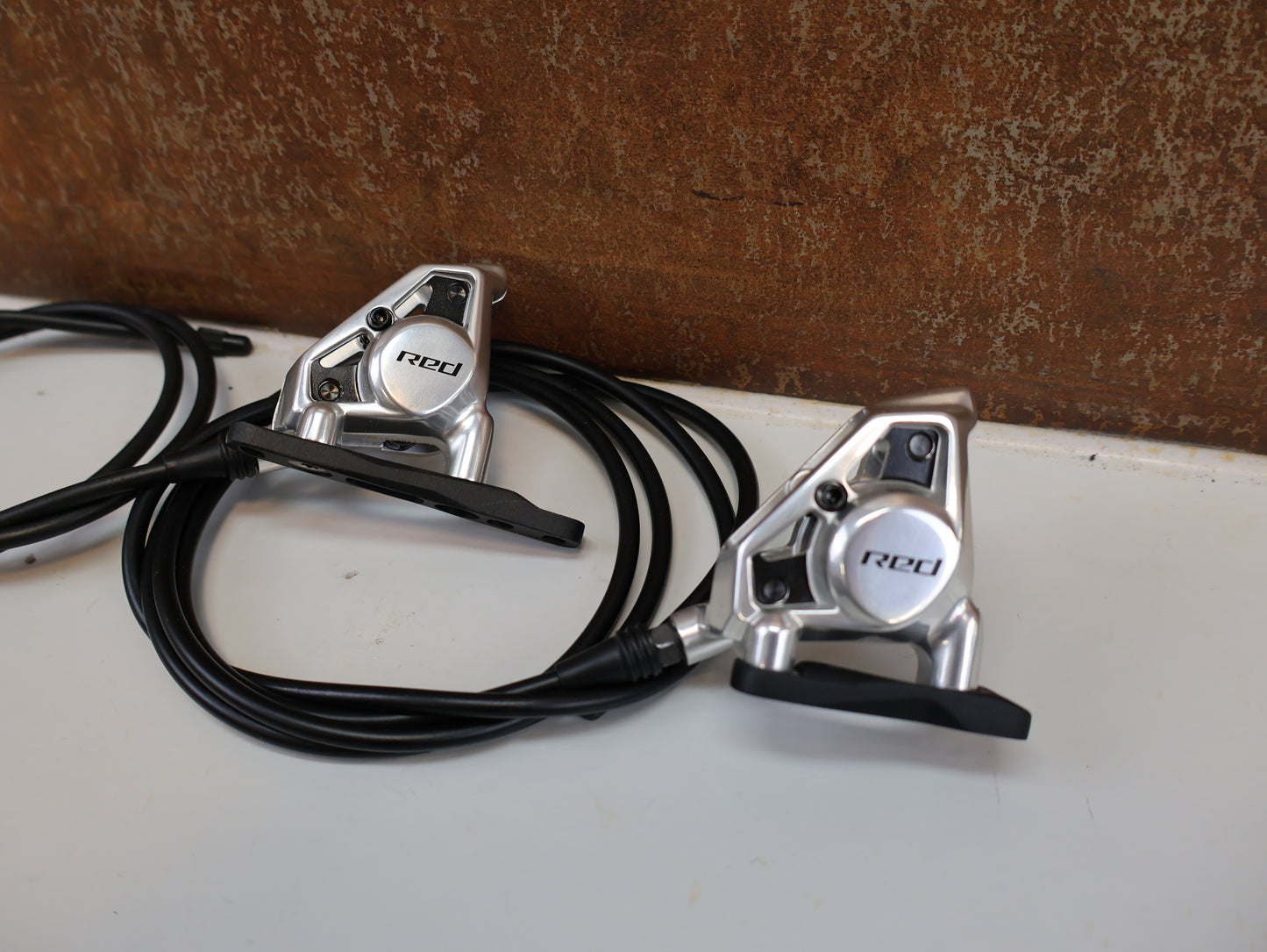 SRAM RED AXS E1 BREMS-SCHALTHEBEL SET + BREMSSÄTTEL / FLAT MOUNT