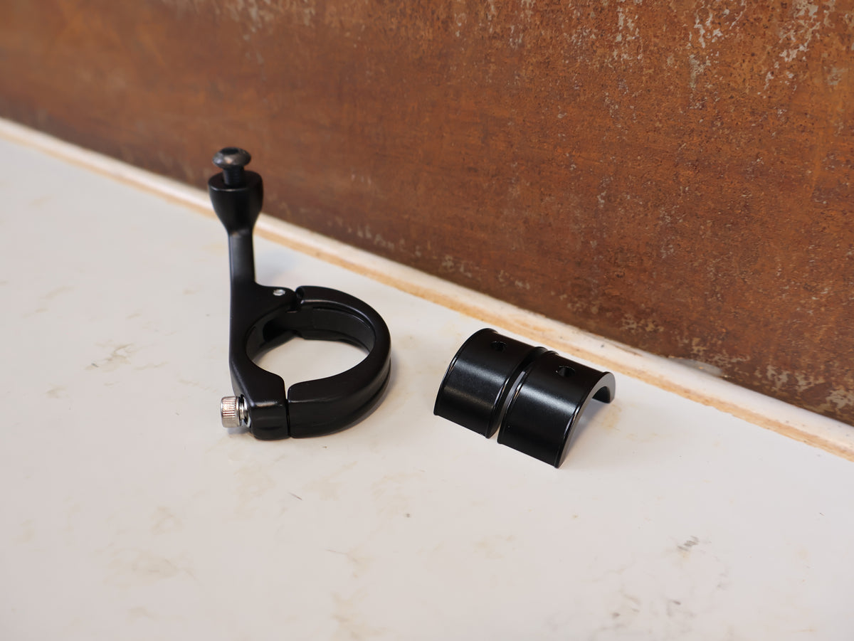 BUSCH + MÜLLER SINGLE-ARM ALUMINUM HANDLEBAR MOUNT 31.8 MM + 25.4 MM