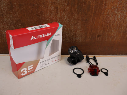 SIGMA AURA 35 NUGGET II USB RECHARGEABLE LIGHT SET STVZO