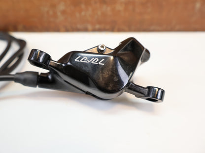 SRAM LEVEL ULTIMATE STEALTH C1 CARBON SET / VR + HR / 2-KOLBEN / STEALTH DESIGN