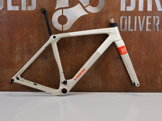 TREK CHECKMATE SLR RAHMENSET / GRÖSSE M / 800 SERIES OCLV CARBON / ERA WHITE