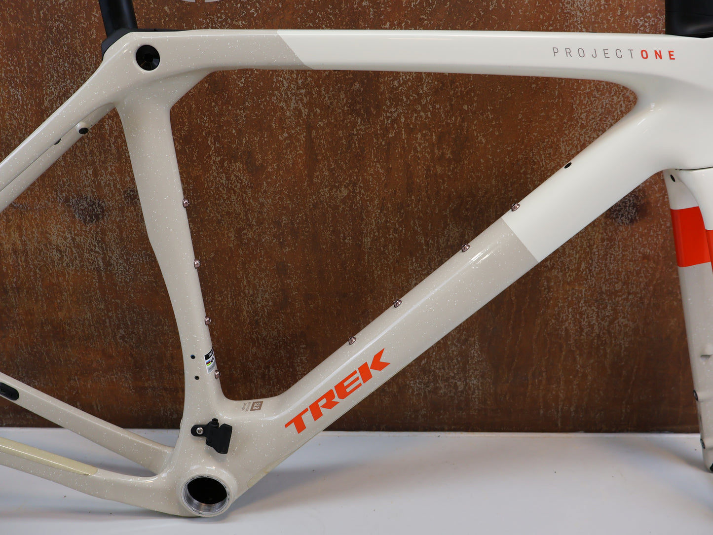 TREK CHECKMATE SLR RAHMENSET / GRÖSSE M / 800 SERIES OCLV CARBON / ERA WHITE