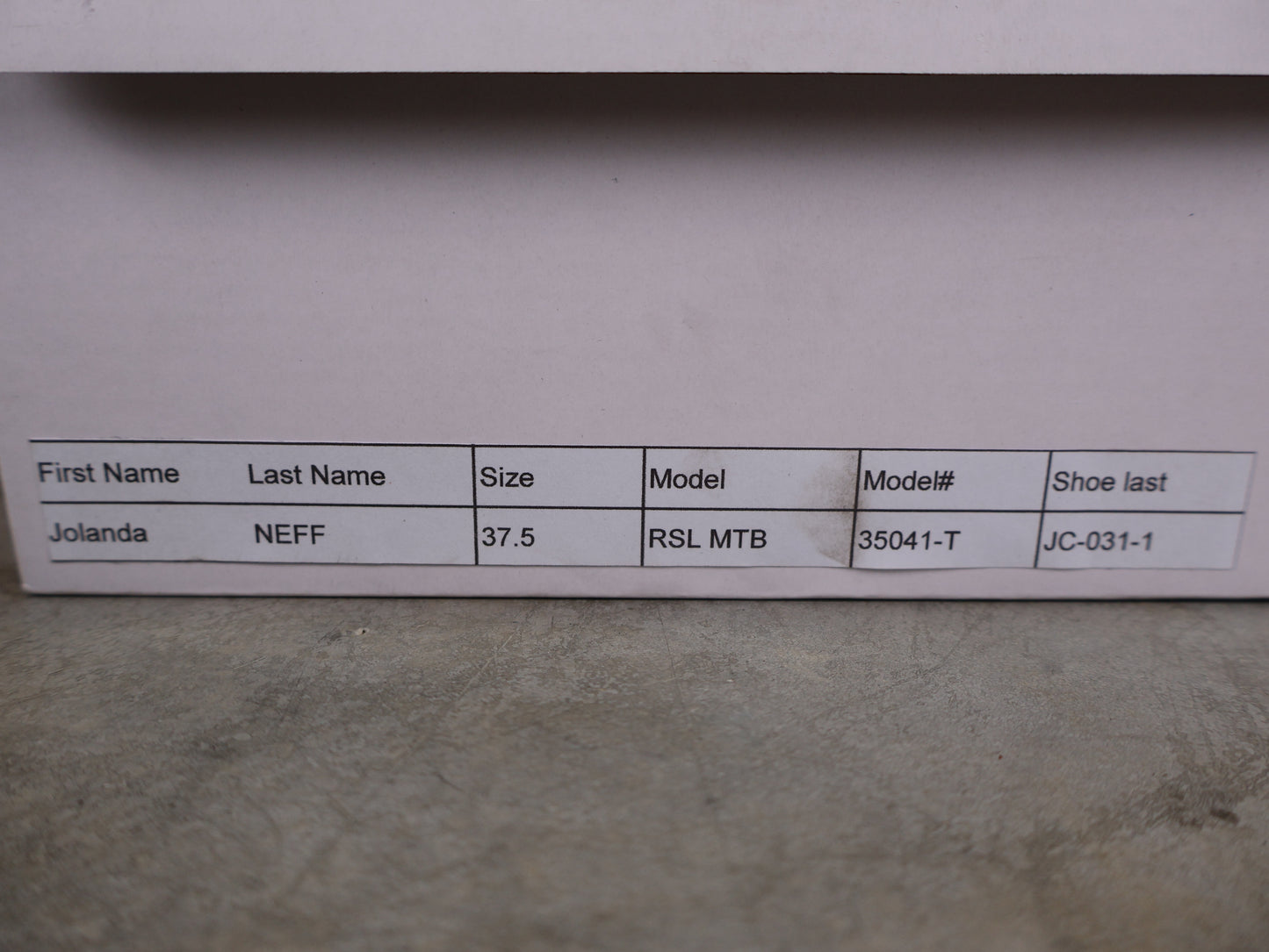 BONTRAGER RSL MOUNTAINBIKE-SCHUH – TREK FACTORY RACING TEAM EDITION / NAVY BLUE – WHITE JOLANDA NEFF