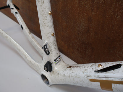 TREK DOMANE SLR GEN 4 FRAMESET / ERA WHITE / 58 CM / 800 OCLV / 2400G