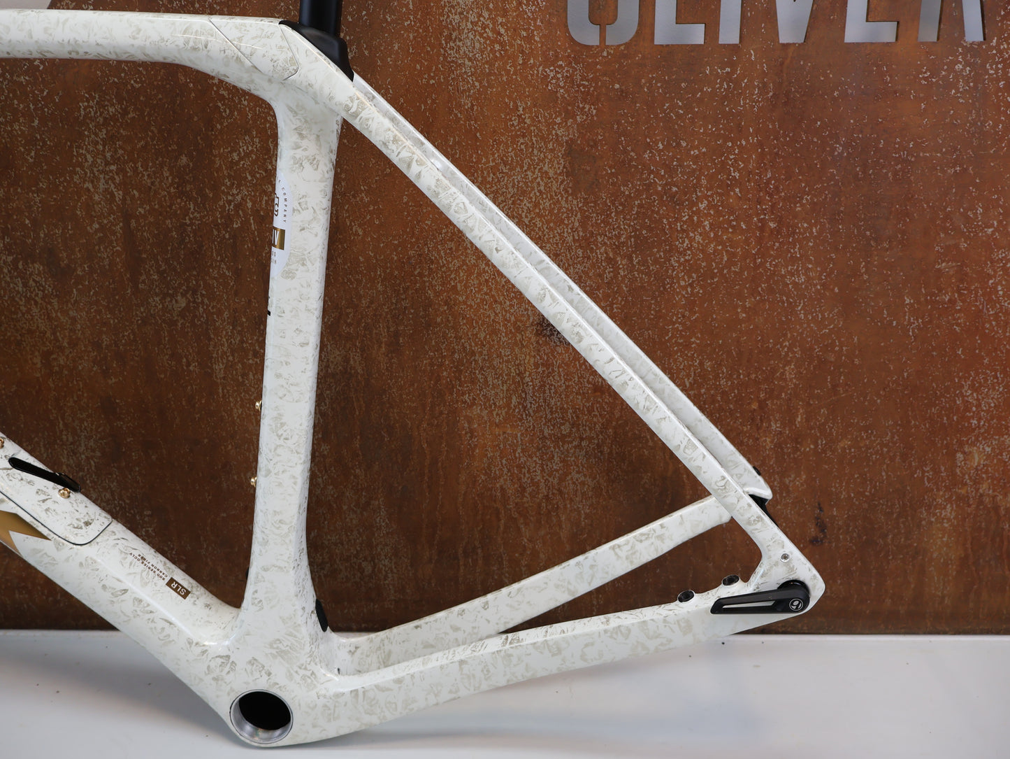 TREK DOMANE SLR GEN 4 FRAMESET / ERA WHITE / 58 CM / 800 OCLV / 2400G
