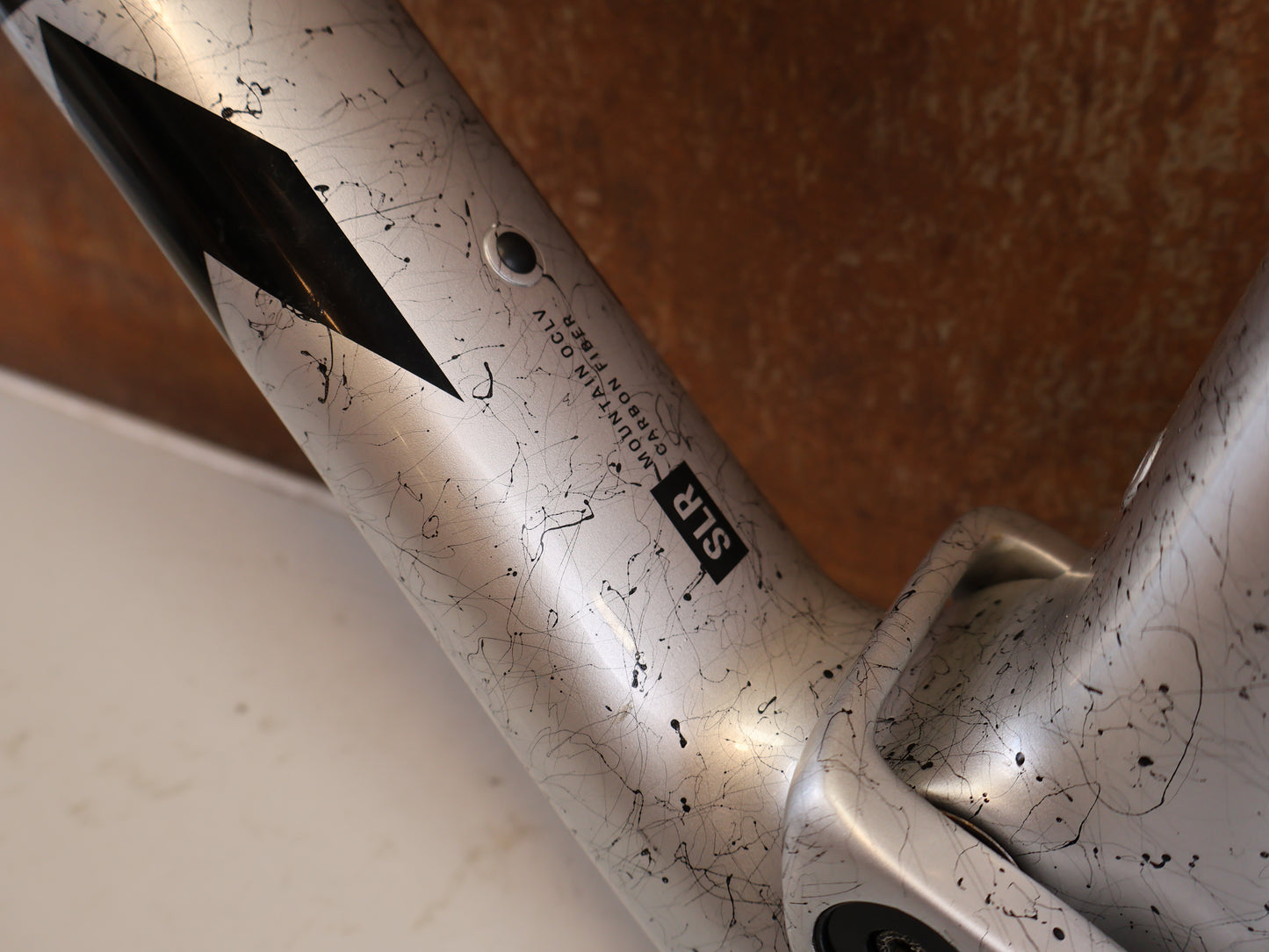 TREK SUPERCALIBER SLR RAHMEN / GRÖßE L / FACTORY TEAM ARGENT DRIZZLE