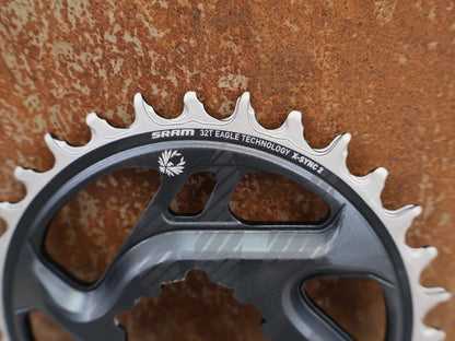 SRAM GX EAGLE KETTENBLATT X-SYNC 2 / DIRECT MOUNT / 32 ZÄHNE / 6MM OFFSET