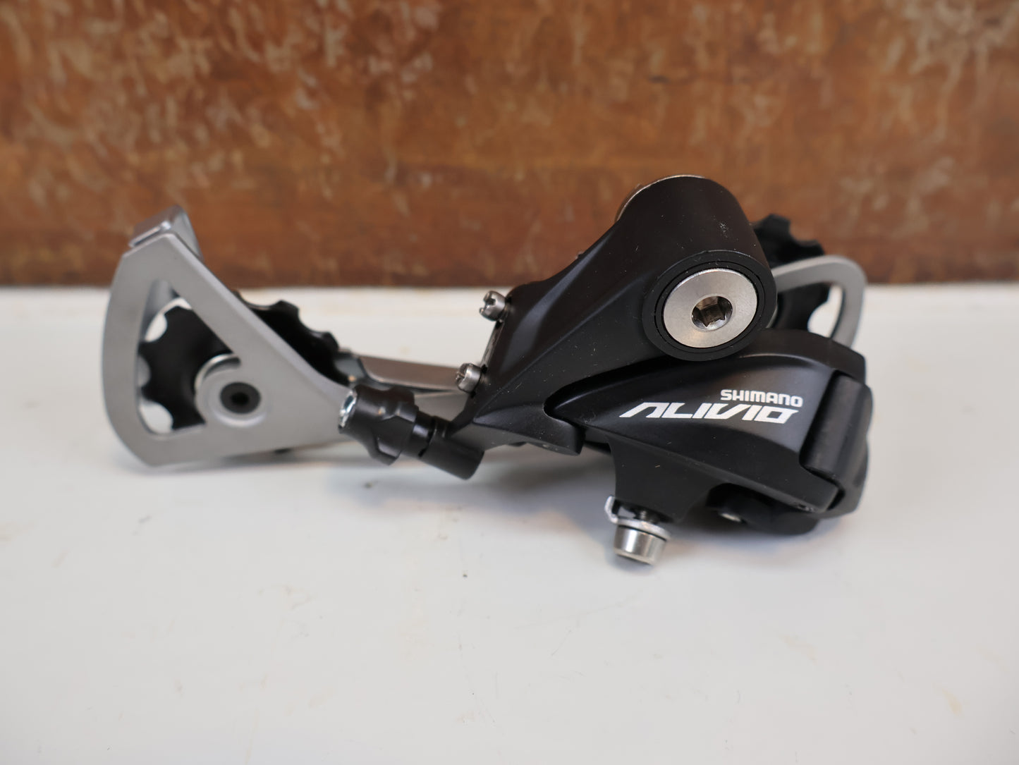 SHIMANO ALIVIO RD-T4000 SCHALTWERK / 7- 8- 9-FACH / TREKKING & MTB / SILBER