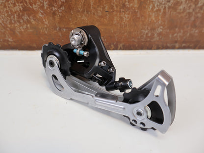 SHIMANO ALIVIO RD-T4000 SCHALTWERK / 7- 8- 9-FACH / TREKKING & MTB / SILBER