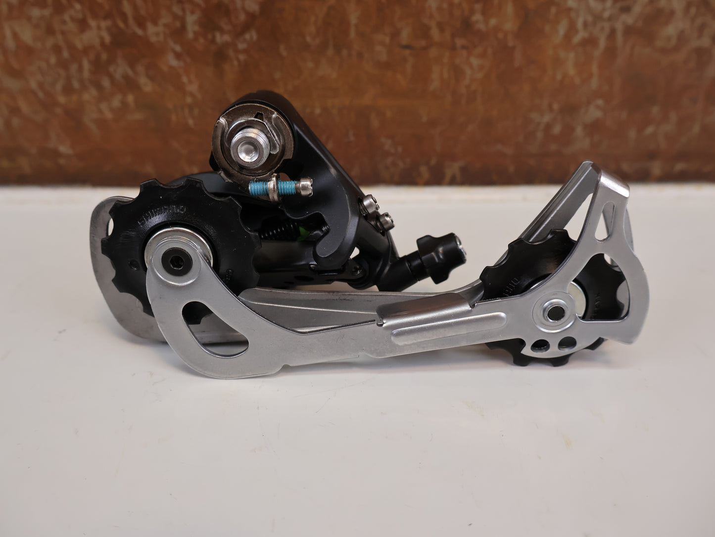 SHIMANO ALIVIO RD-T4000 SCHALTWERK / 7- 8- 9-FACH / TREKKING & MTB / SILBER