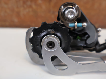 SHIMANO ALIVIO RD-T4000 SCHALTWERK / 7- 8- 9-FACH / TREKKING & MTB / SILBER