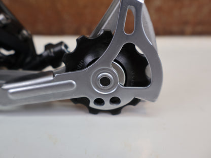 SHIMANO ALIVIO RD-T4000 SCHALTWERK / 7- 8- 9-FACH / TREKKING & MTB / SILBER