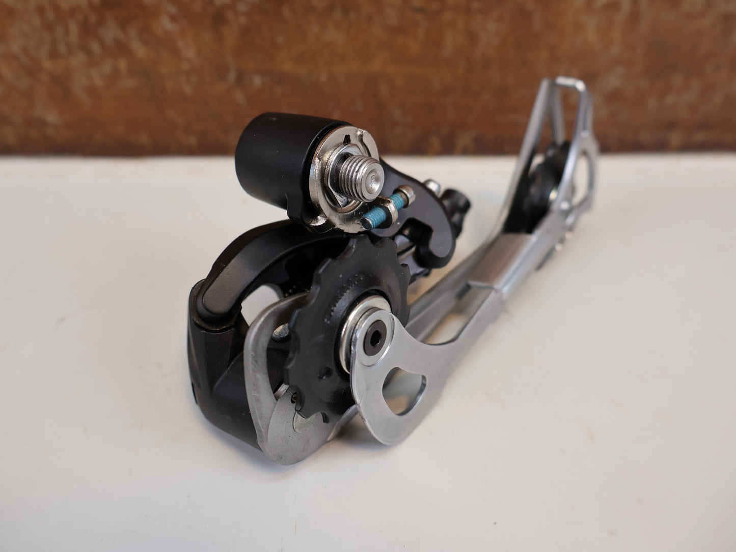 SHIMANO ALIVIO RD-T4000 SCHALTWERK / 7- 8- 9-FACH / TREKKING & MTB / SILBER