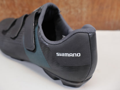 SHIMANO XC100 DAMEN MTB-SCHUHE / SCHWARZ / GR. 43 / SPD / GLASFASER-SOHLE