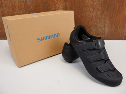SHIMANO SH-RC100 RENNRADSCHUHE HERREN / SCHWARZ / SPD-SL / DYNALAST