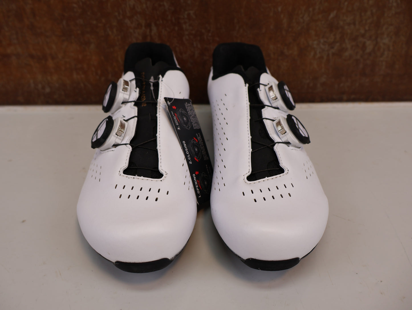 NORTHWAVE REVOLUTION 3 RENNRADSCHUHE / WEISS / GR. 40 / CARBON-SOHLE / SLW3
