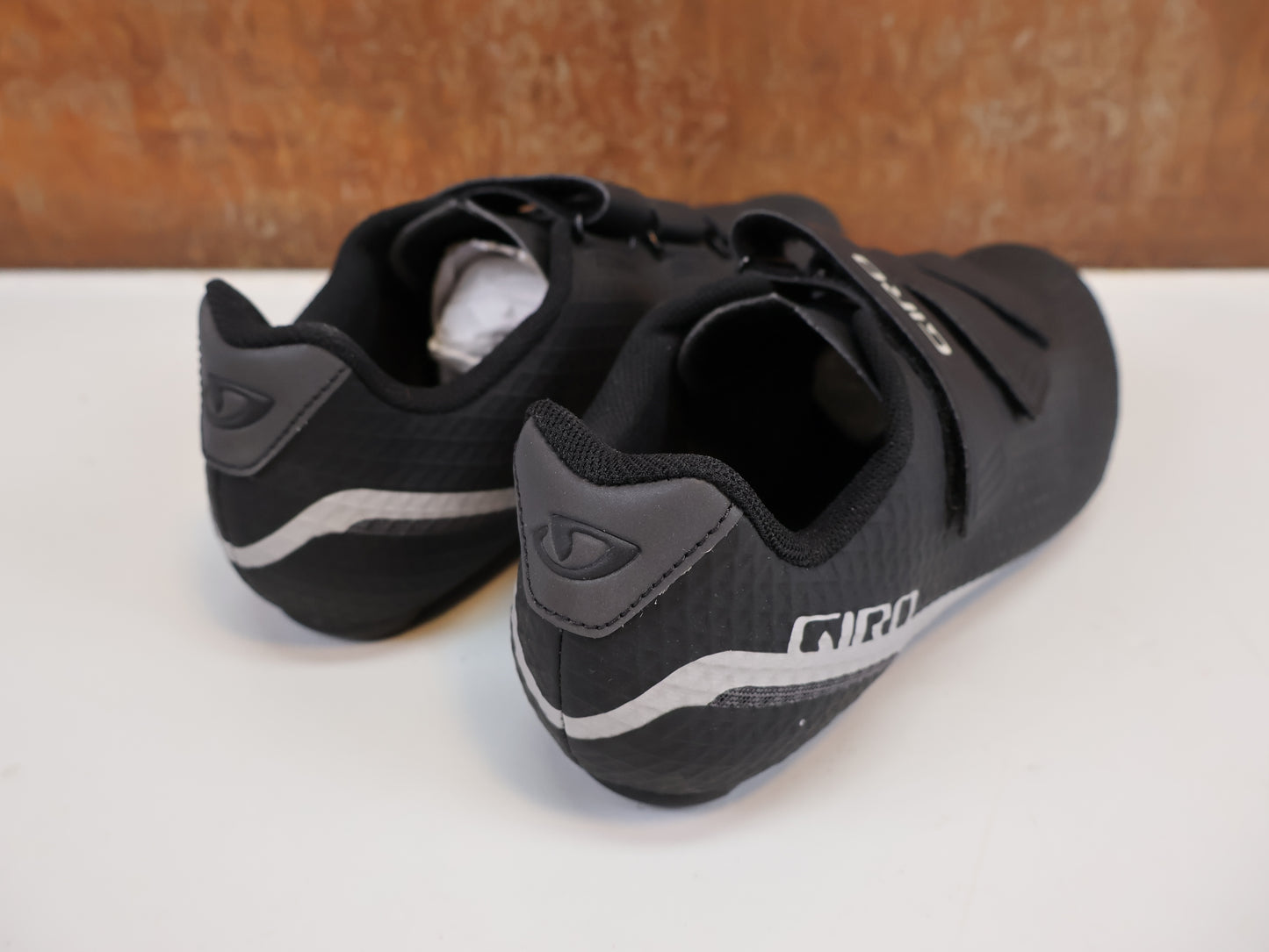 GIRO STYLUS RENNRADSCHUHE HERREN / SCHWARZ / GR. 45 / SYNCHWIRE