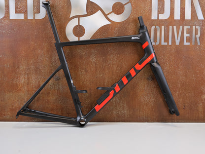 BMC TEAMMACHINE SLR 01 RAHMENSET / CARBON / NEON RED / GRÖSSE 61 / 1500G