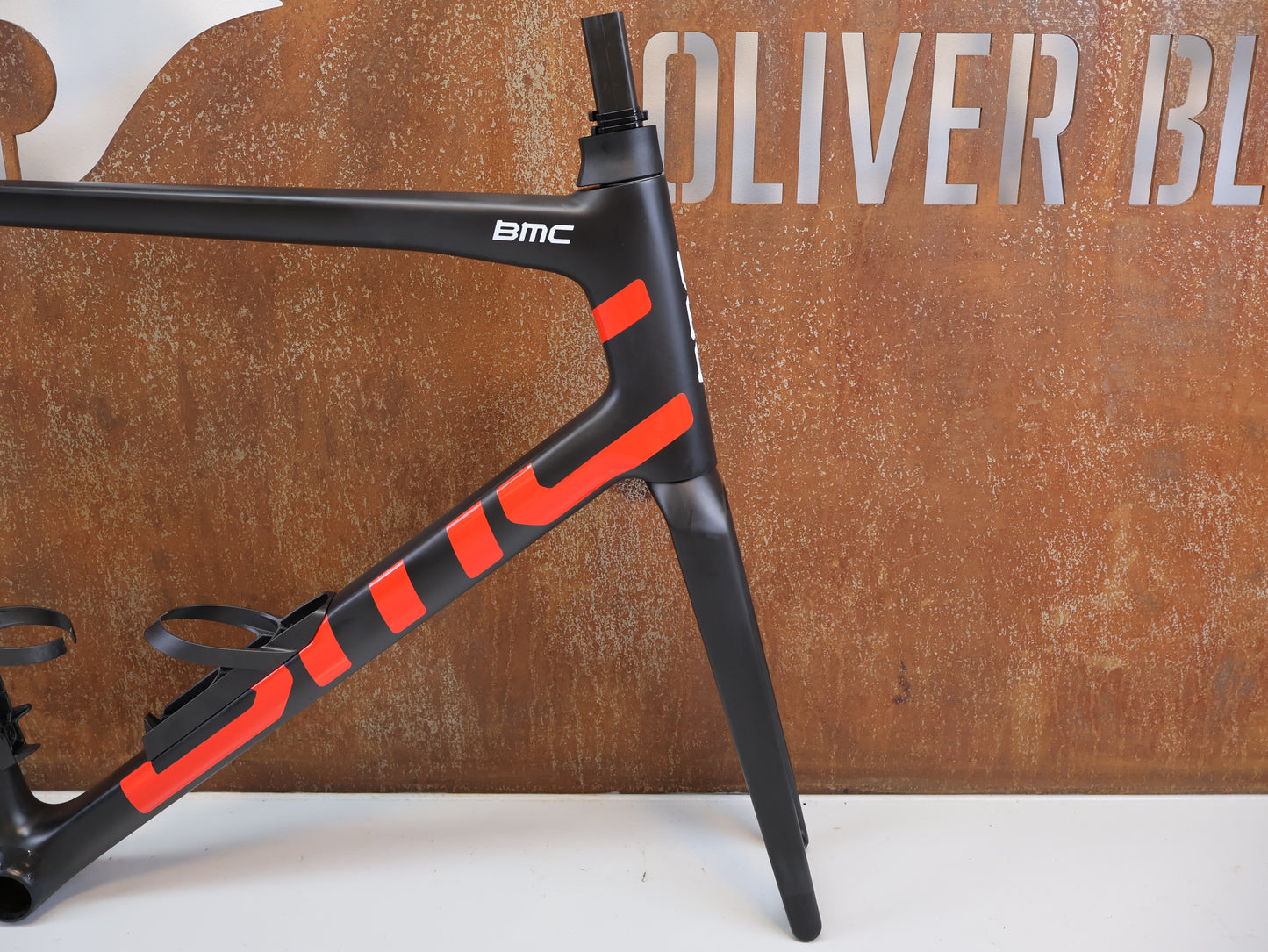BMC TEAMMACHINE SLR 01 RAHMENSET / CARBON / NEON RED / GRÖSSE 61 / 1500G