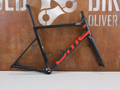 BMC TEAMMACHINE SLR 01 RAHMENSET / CARBON / NEON RED / GRÖSSE 58 / 1480G
