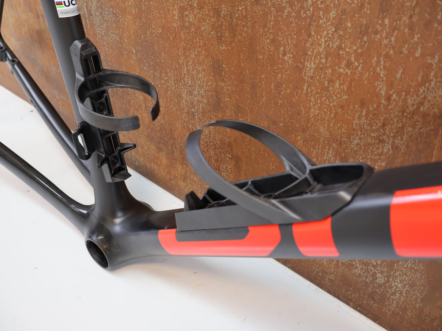 BMC TEAMMACHINE SLR 01 RAHMENSET / CARBON / NEON RED / GRÖSSE 58 / 1480G