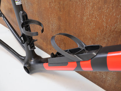 BMC TEAMMACHINE SLR 01 RAHMENSET / CARBON / NEON RED / GRÖSSE 58 / 1480G