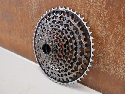 SRAM XX Eagle XS-1297 T-Type Kassette 12-fach 10-52T Silber