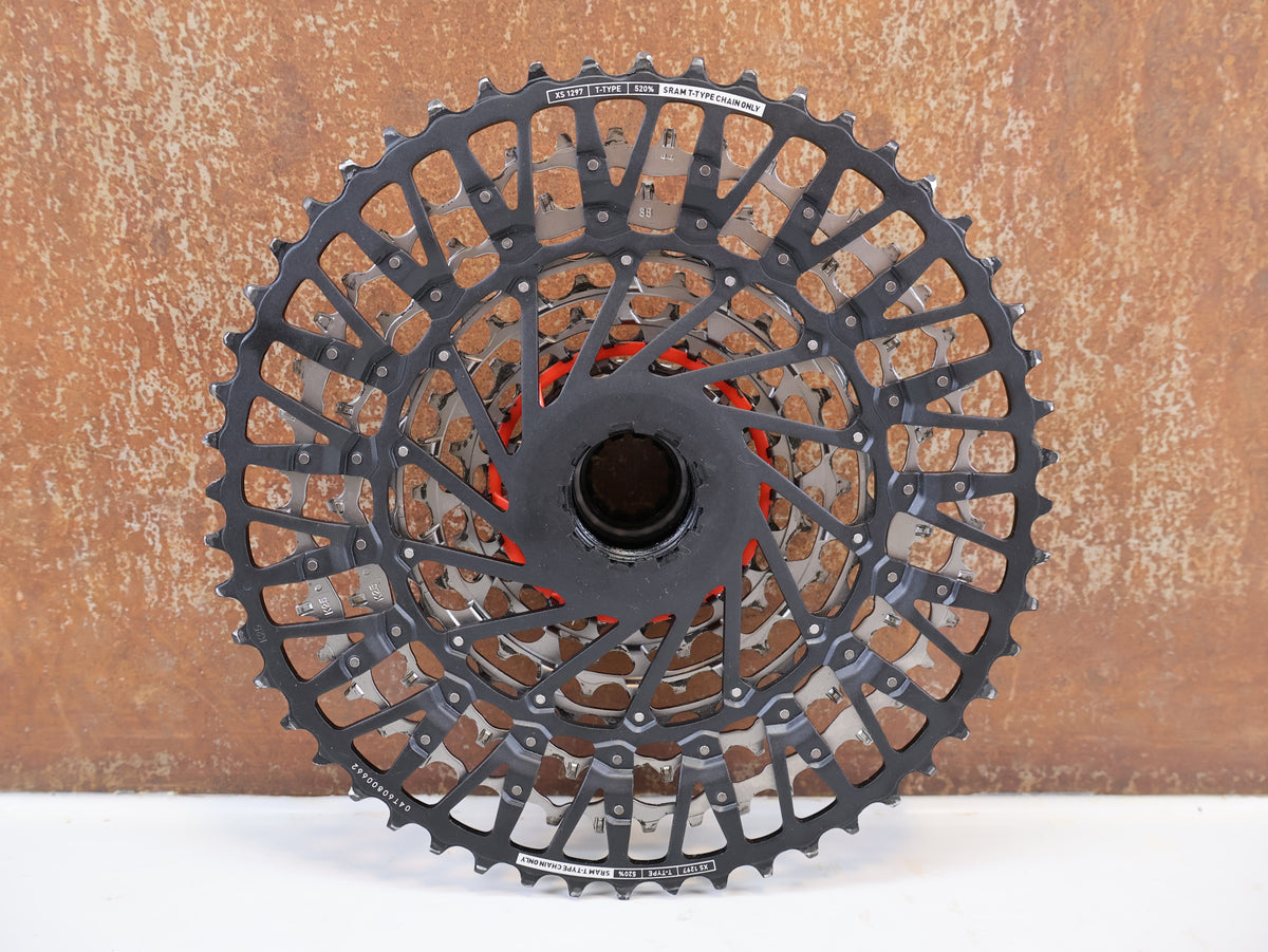 SRAM XX Eagle XS-1297 T-Type Kassette 12-fach 10-52T Silber