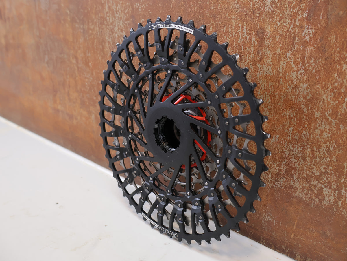 SRAM XX Eagle XS-1297 T-Type Kassette 12-fach 10-52T Silber