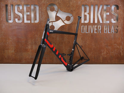 BMC TEAMMACHINE SLR 01 RAHMENSET / CARBON / NEON RED / GRÖSSE 61 / 1500G