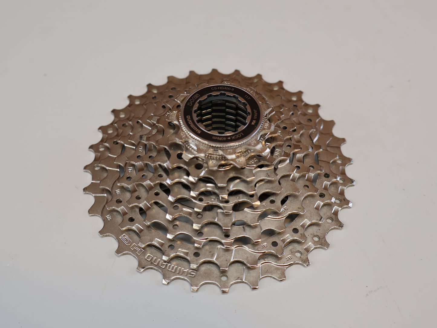 SHIMANO CS-HG400-9 KASSETTE / 9-FACH / 11-32 ZÄHNE / HYPERGLIDE / ALIVIO