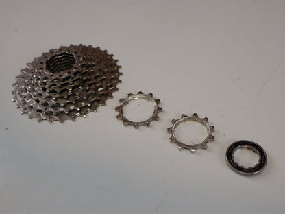 SHIMANO CS-HG400-9 KASSETTE / 9-FACH / 11-32 ZÄHNE / HYPERGLIDE / ALIVIO