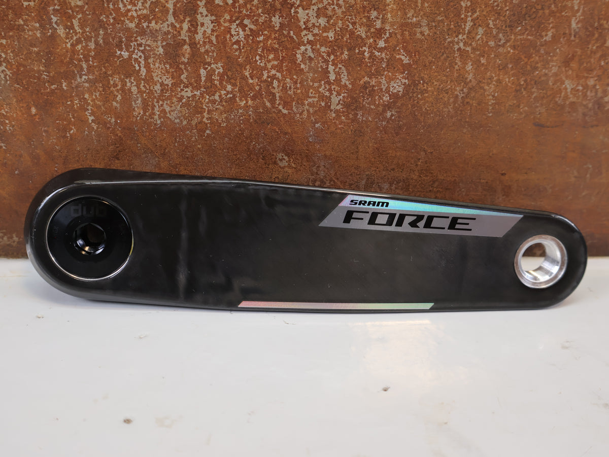 SRAM Force E1 Carbon Kurbelarme 165mm DUB 8-Loch Road