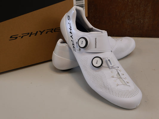 SHIMANO S-PHYRE SH-RC903 WIDE / WEISS / GRÖSSE 46/ CARBON / BOA LI2