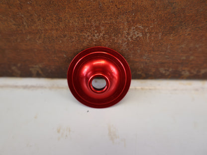 K-EDGE RACE TOP CAP AHEAD KAPPE 1 1/8"/ ROT INKL SCHRAUBE