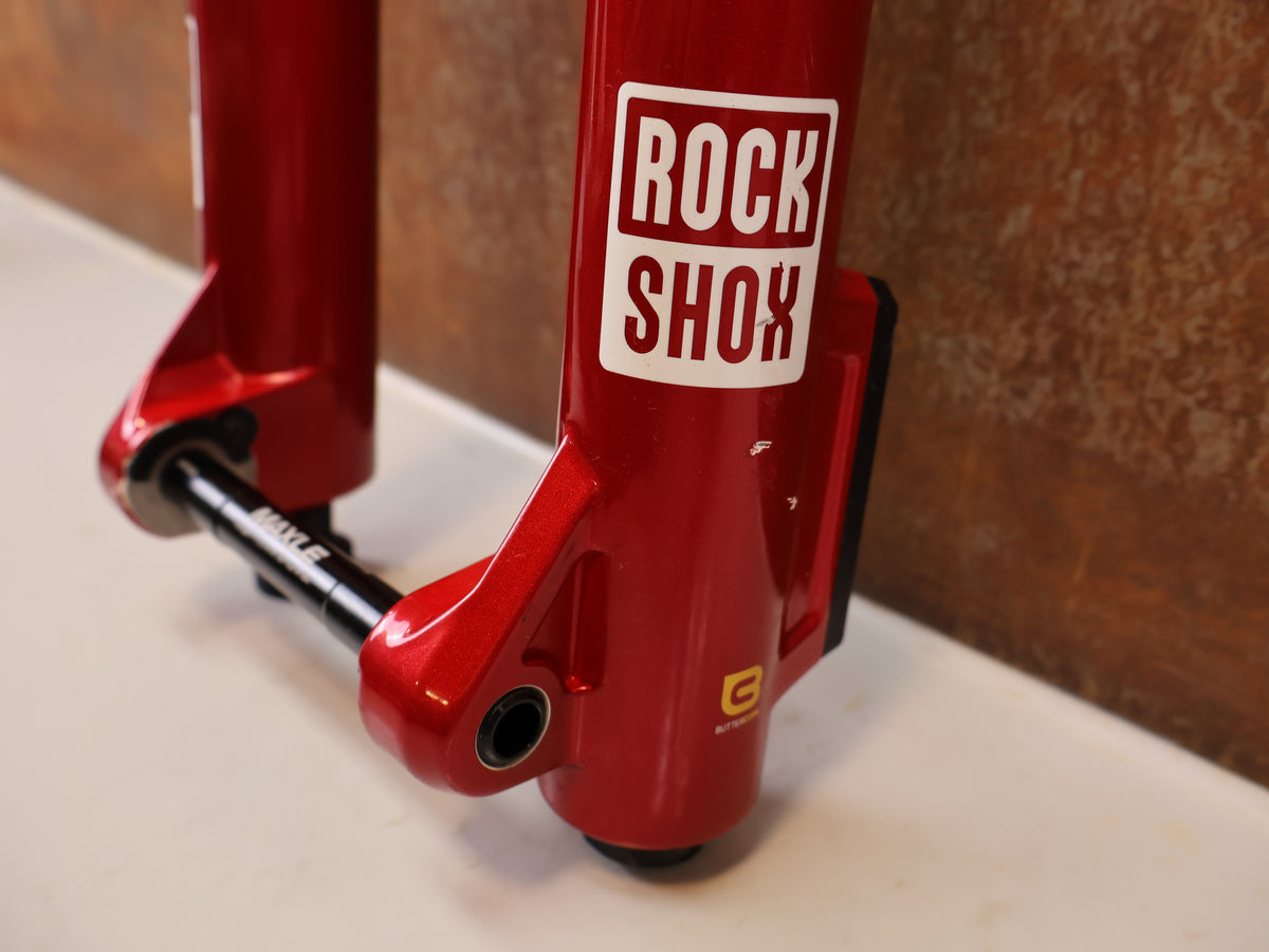 RockShox ZEB Ultimate B1 29" 170mm Electric Red FS-ZEB-ULT-B1