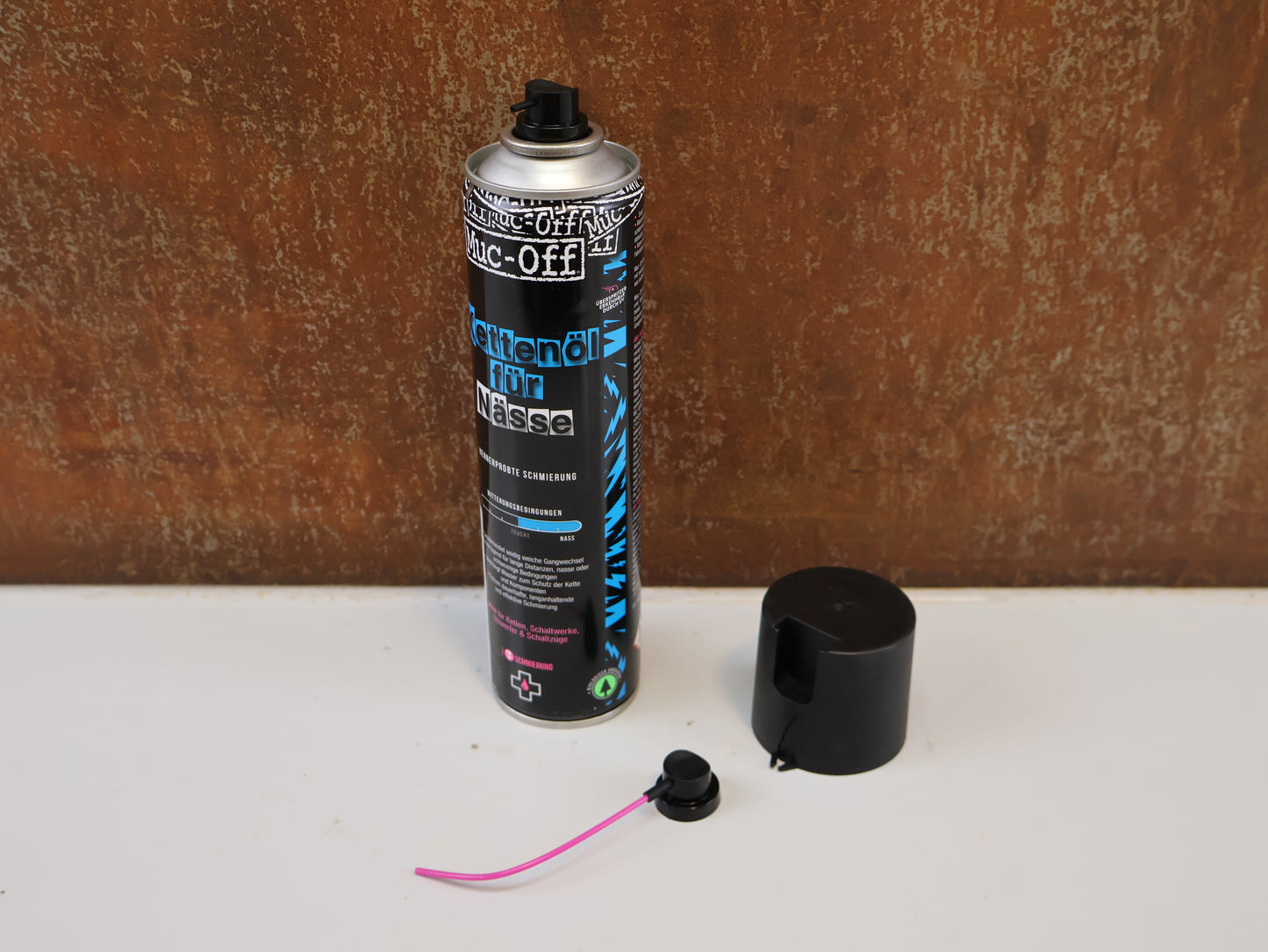 MUC-OFF WET WEATHER LUBE / KETTENSPRAY NÄSSE / 400ML / ANTI-KORROSION