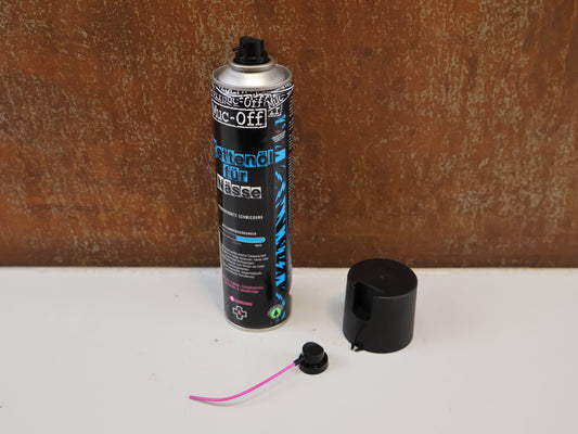 MUC-OFF WET WEATHER LUBE / KETTENSPRAY NÄSSE / 400ML / ANTI-KORROSION