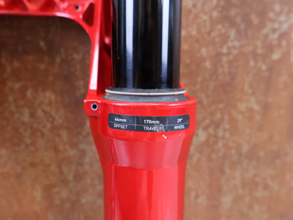 RockShox ZEB Ultimate B1 29" 170mm Electric Red FS-ZEB-ULT-B1