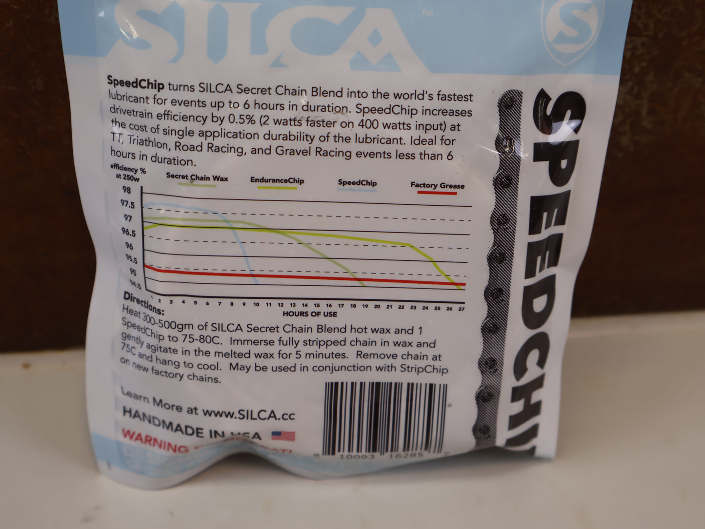 SILCA SPEEDCHIP KETTENWACHS ZUSATZ ADD-ON 72 G