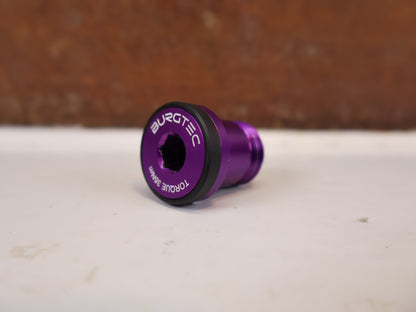 Burgtec Aluminium UDH Befestigungsschraube Purple Rain