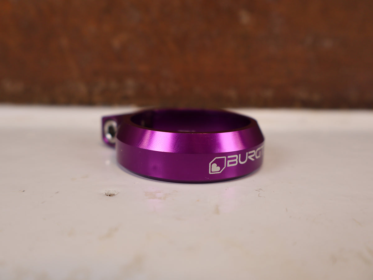 Burgtec Sattelklemme 39.7mm Purple Rain MTB 10574