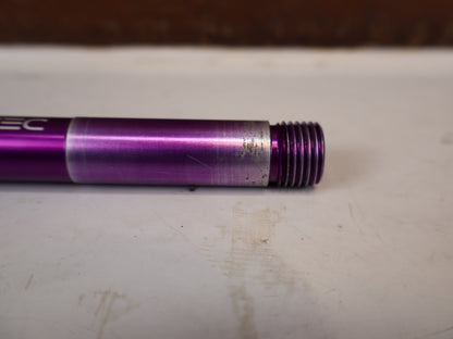 Burgtec RockShox Boost Steckachse 15x110mm Purple Rain 158mm