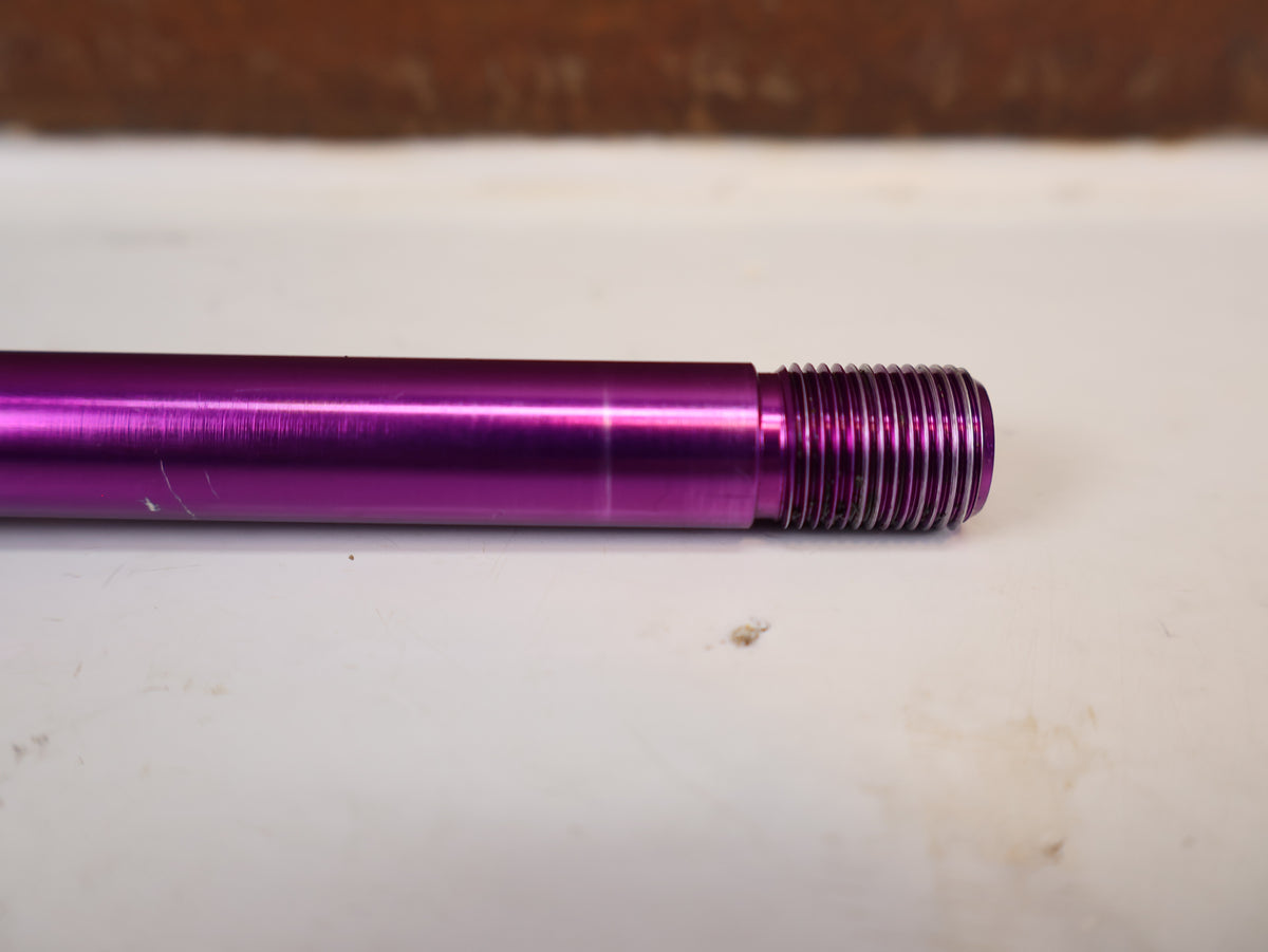 Burgtec Trek Steckachse 184.5mm M12x1.0 Purple Rain 10104