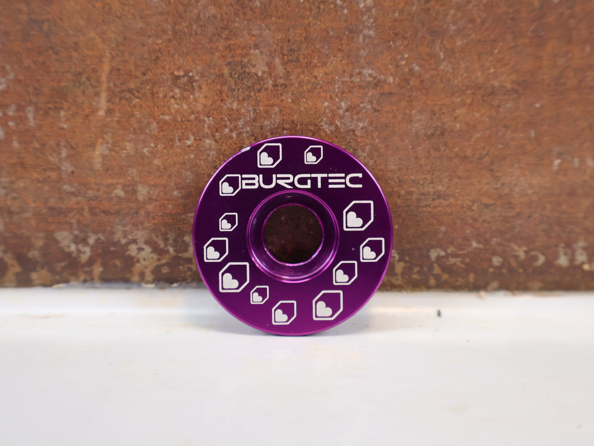 Burgtec Stem Spacer Top Cap Kit Purple Rain 1 1/8 Alu