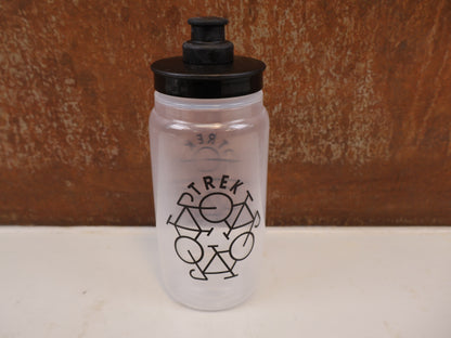 TREK FLY 550ML TRINKFLASCHE CLEAR BLACK