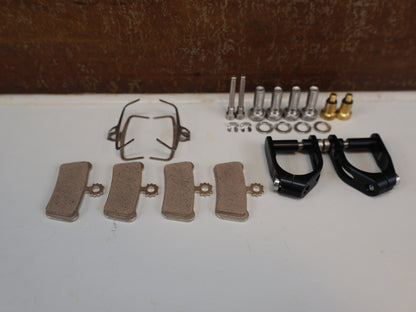 TRICKSTUFF DIRETTISSIMA BREMSEN-SET / C42 / SCHWARZ / KEVLAR / 900MM & 1700MM