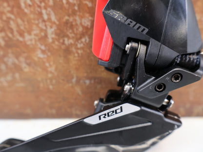 SRAM RED AXS E1 UMWERFER / MY25 / 2X12-FACH / YAW-TECHNOLOGIE