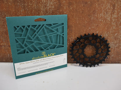 ABSOLUTE BLACK KETTENBLATT OVAL / DIRECT MOUNT / 30 ZÄHNE / SRAM BB30