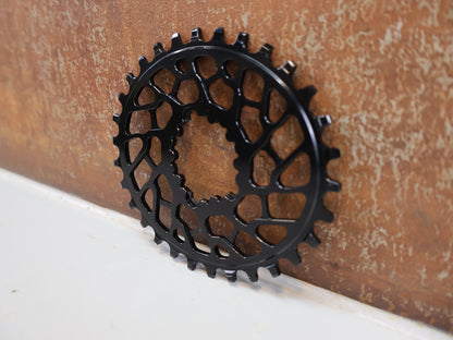 ABSOLUTE BLACK KETTENBLATT OVAL / DIRECT MOUNT / 30 ZÄHNE / SRAM BB30